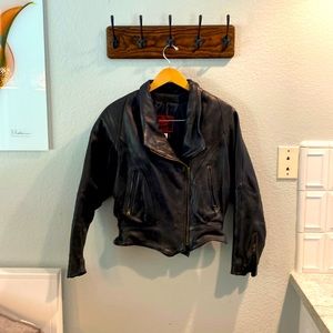 Vintage leather jacket